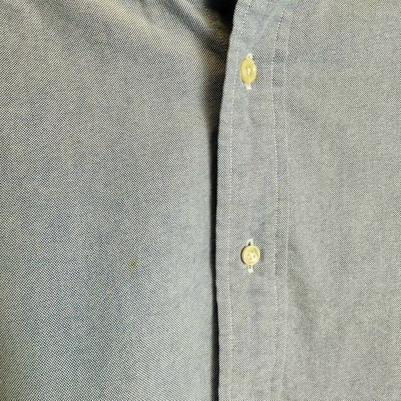 Ralph Lauren Button Down Shirt Men’s size 16.5X36 (L) Blue Yarmouth - Picture 7 of 7